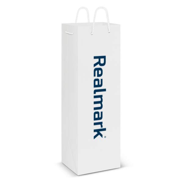 Realmark Laminated Wine Bottle Bag Thumbnail