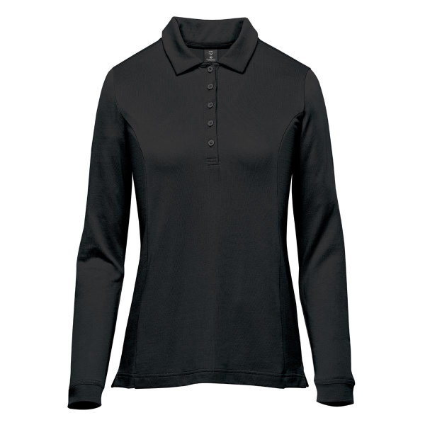 Women's Nevada L/S Micro Pique Polo Thumbnail
