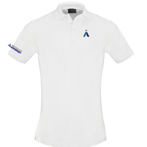 IA - White Men's Performance Eco Polo Thumbnail
