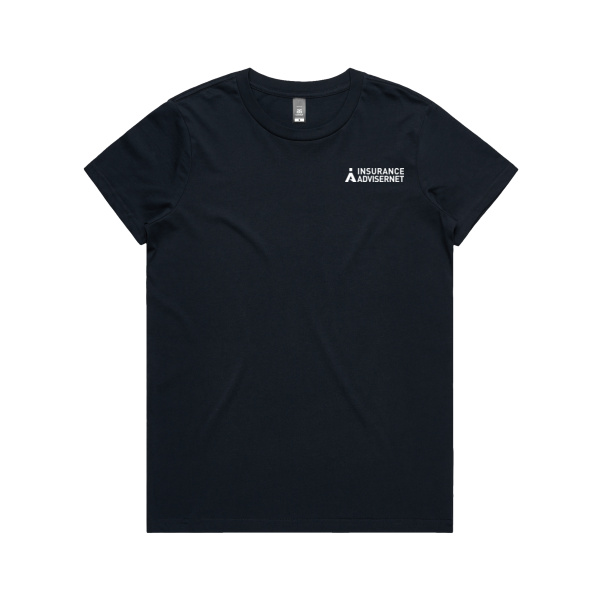 IA  - Women's Maple Tee with left chest logo Thumbnail